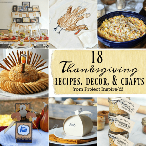 Make Thanksgiving Special with these Recipes, Decor, & Crafts at AnExtraordinaryDay.net
