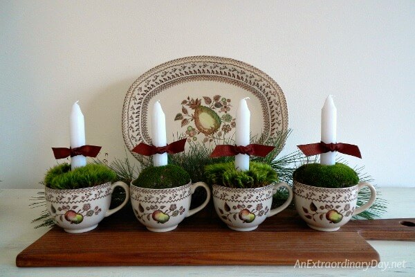 Easy to Make an Advent Candle Wreath - AnExtraordinaryDay.net