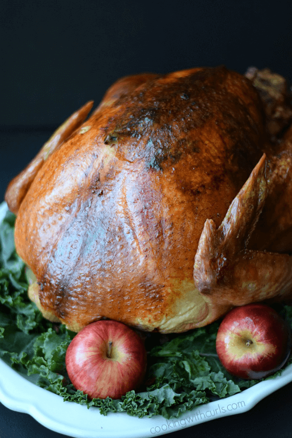 Herb Roasted Turkey from Cooking with Curls and featured at AnExtraordinaryDay.net via Project Inspire{d}