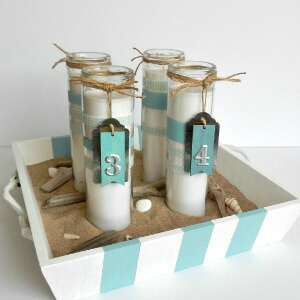 Make Coastal Advent Candles -- AnExtraordinaryDay.net