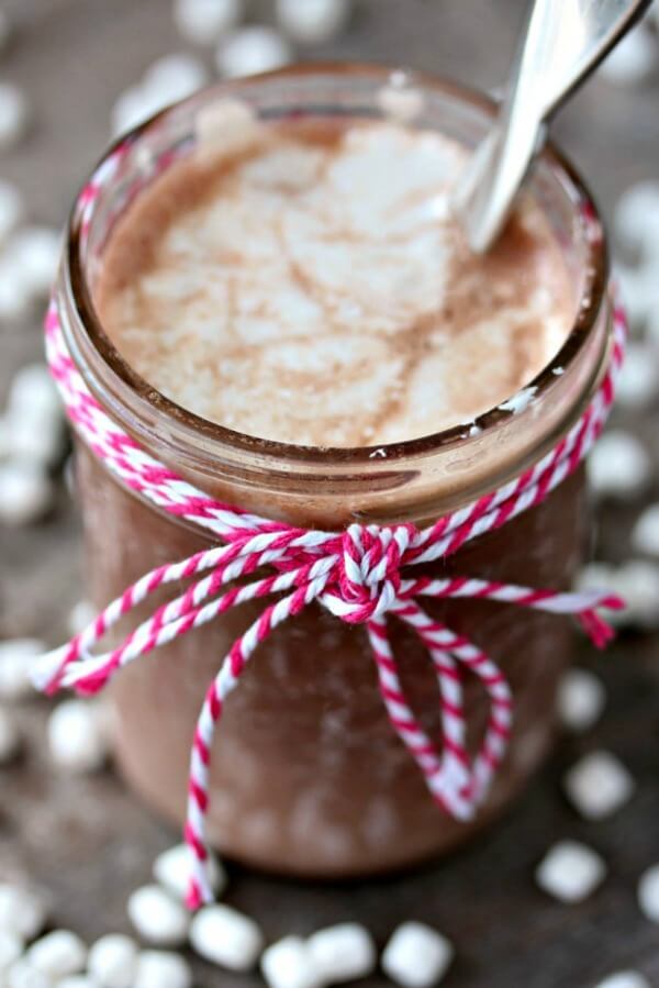 Nutella Hot Chocolate from Cravings of a Lunatic and featured at AnExtraordinaryDay.net