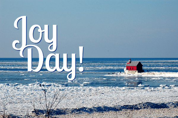 Hope - Lake Michigan at Grand Haven in January - JoyDay!