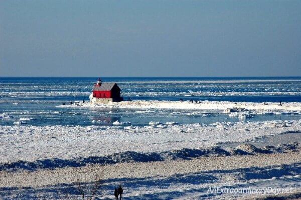 If you're floundering, there is ONE thing you can do to find your HOPE again! Frozen Lake Michigan in January