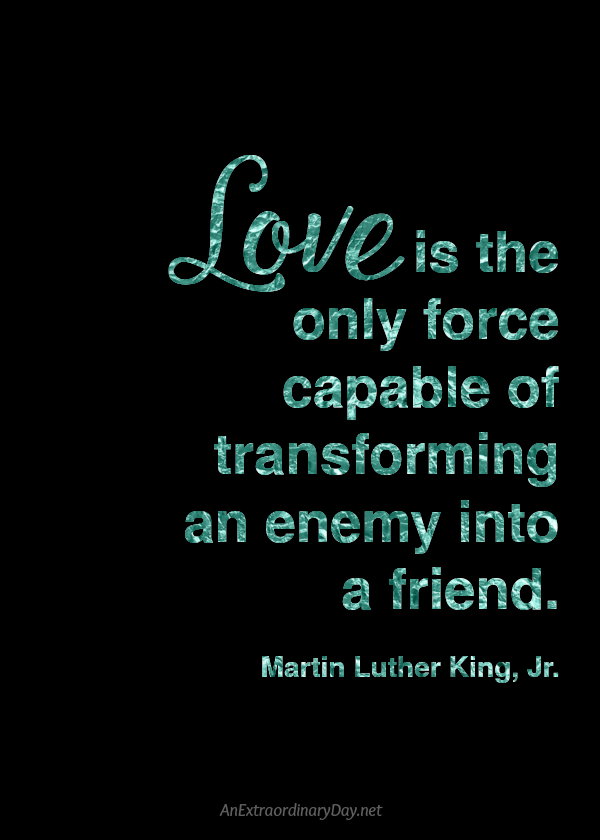 Martin Luther King Jr FREE Printable 5x7 QUOTE to download and frame here 