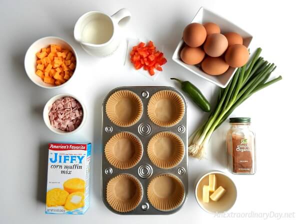 Delicious ingredients to make your morning muffins amazing. 