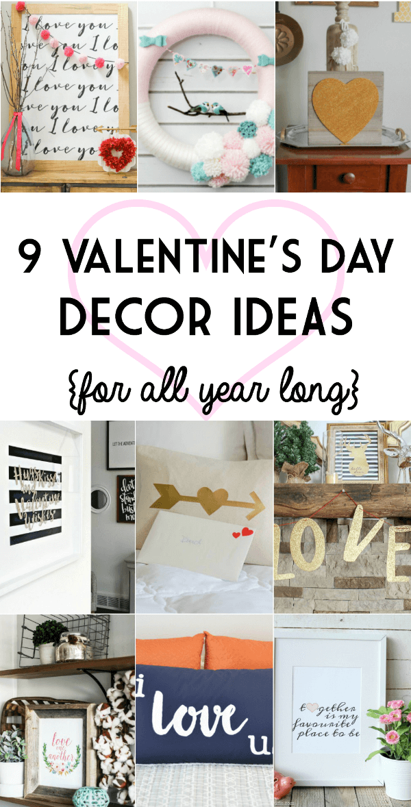 Not Just for Valentine's Day Decorating Ideas