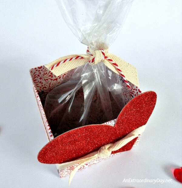 Amazingly thoughtful, handcrafted, chocolate Valentine's Day gift package