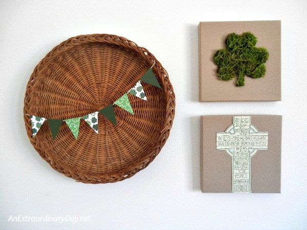 It's amazing what you can do with paper for pennies for holiday home decor