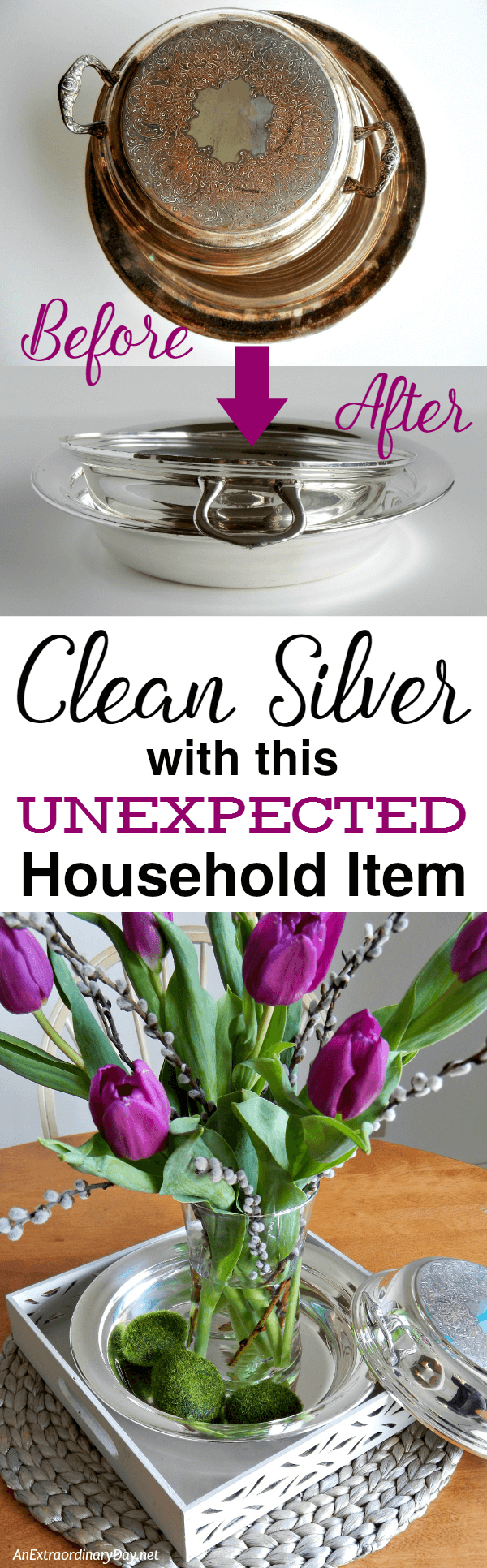 Household items that deals clean silver