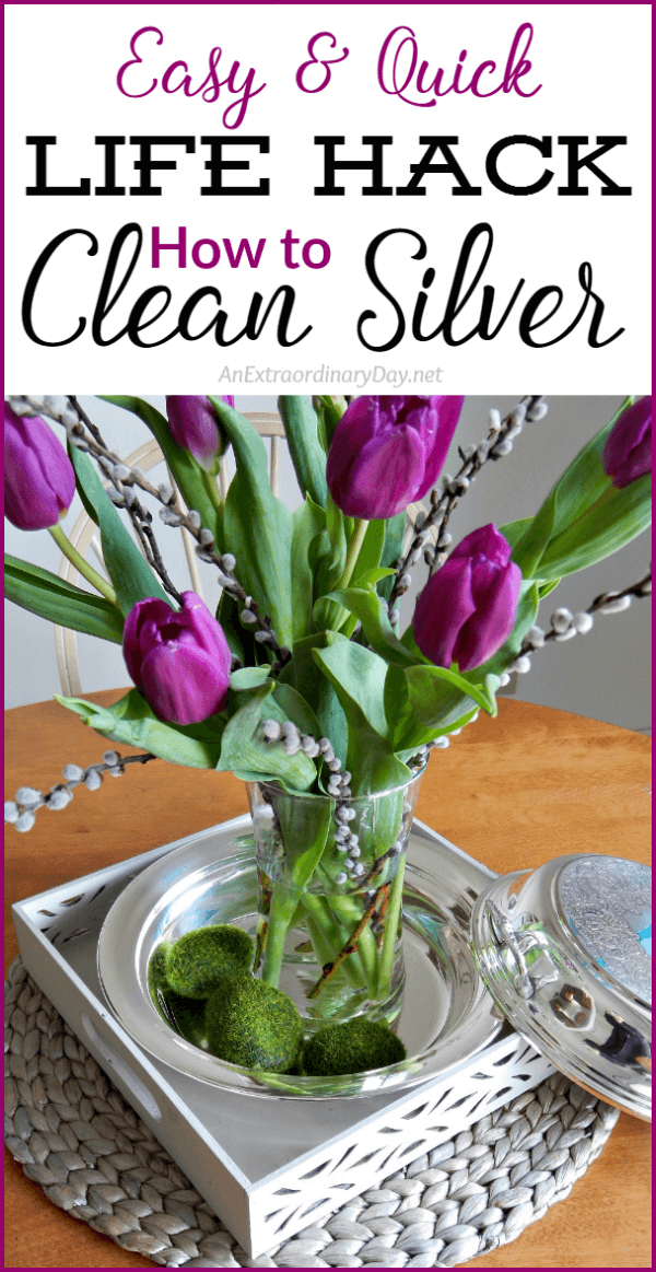 Very Quick & Easy Life Hack - How to Clean & Polish Silver with this Everyday Household Item