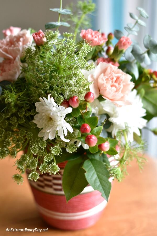 Flowers and a thoughtfully chosen container can make a truly thoughtful gift that will be remembered and cherished.