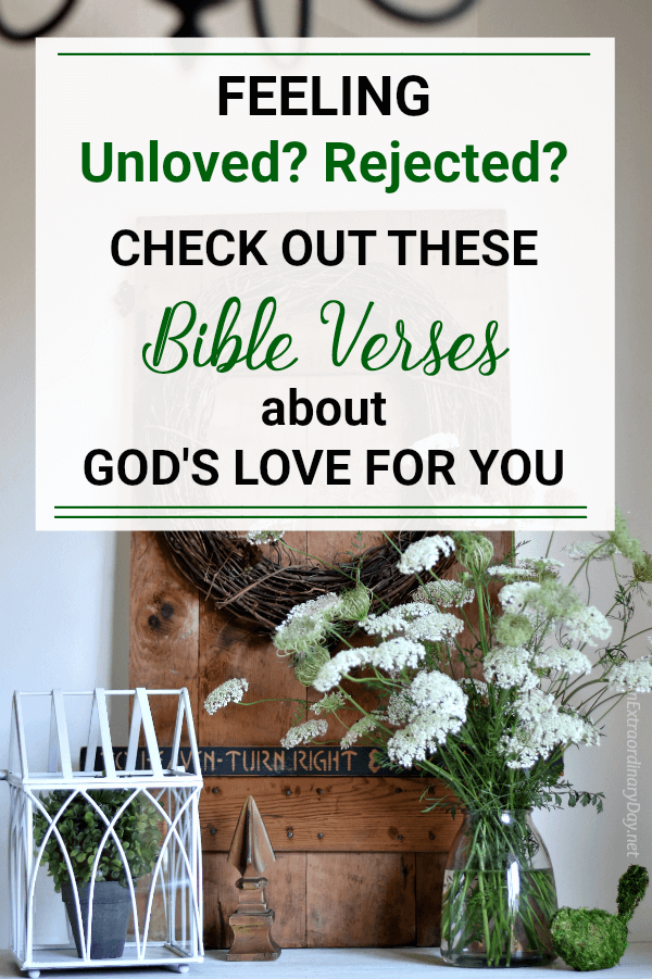 Don't let lies steal your value - Learn how very much God loves you with this inspirational posts and Bible verses on God's love.