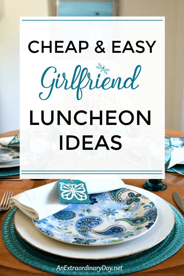 Feel Pressured by Pinterest to Set a Gorgeous Table Invite Your Favorite Gals with these CHEAP & EASY Luncheon and Tablescape Ideas