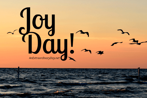 Are you available - It's JoyDay! 