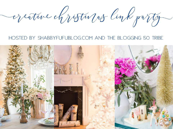 Creative Christmas Link Party - Blogging Fifty Tribe 