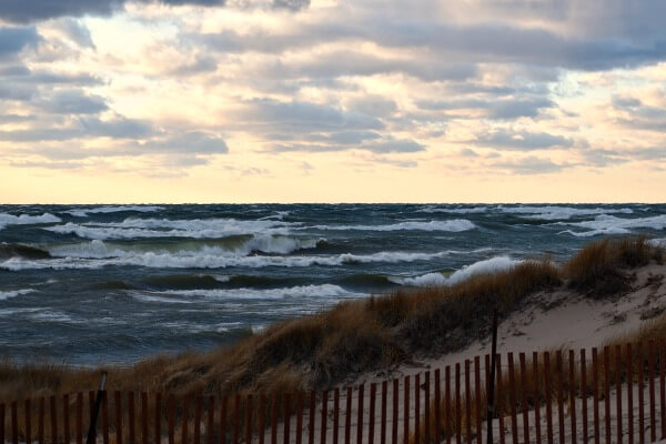 When life feels like the tumultuous waves on Lake Michigan you go looking for peace 