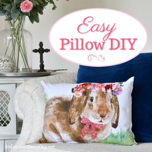 Easy Pillow DIY - AnExtraordinaryDay.net