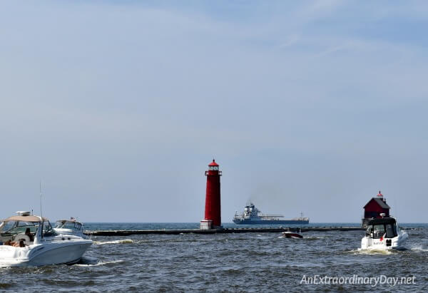 Grand Haven Harbor - Inspiration for Father's Day - AnExtraordinaryDay.net