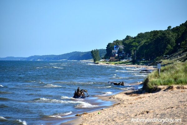 Lake Michigan Shoreline - Start Training Your Mind With Me - AnExtraordinaryDay.net